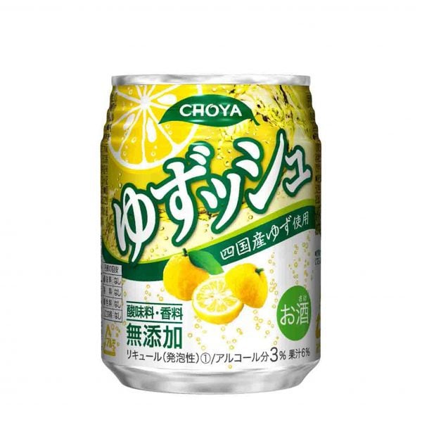 [SG Official Product] Choya Yuzu Soda 250ml